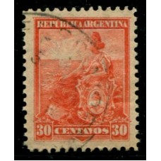 ARGENTINA 1899 GJ 254 DENTADO 12 x 12